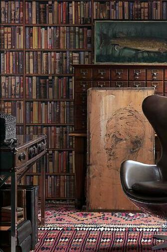 Library Wallpaper Trendey