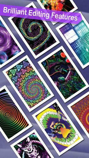 Trippy Background Lifestyle iPhone iPad App Re