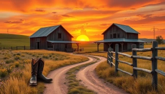 Country Western Wallpaper