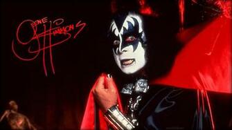 Gene Simmons God Of Thunder Wallpaper