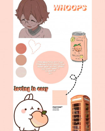 Peach Aesthetic Background Wallpaper