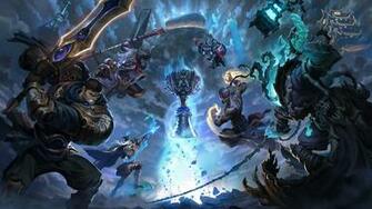 Worlds Promo Wallpaper League Of Legends Art Lol