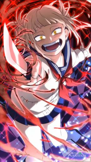 Himiko Toga Animated Wallpaper Phone Bokunoheroacademia