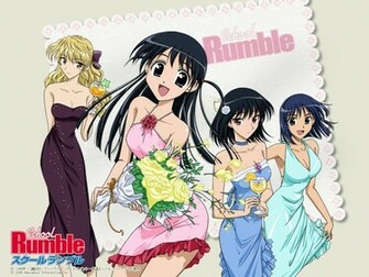 Wallpaper School Rumble Fond D Cran Photos