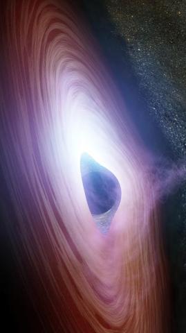 Black Hole Wallpaper iPhone Phone 4k 40f