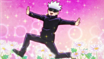 Jujutsu Kaisen Gojo Satoru Anime Background Cute