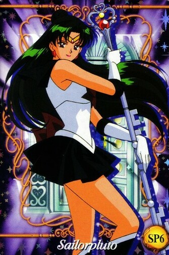 Sailor Pluto iPhone Wallpaper Mo