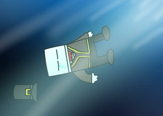 Hatty Hattington In The Ocean By Phexonia