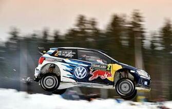 Wrc Rally Sweden Volkswagen Polo Latvala