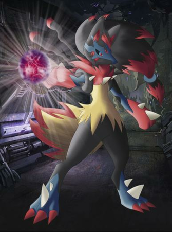 Pokemon Fusion Mega Lucaroark By Orisodehime