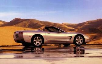Chevrolet Corvette C5 Gray Convertible Wallpaper