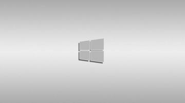 Windows New Logo Wallpaper Light Gray Clean By Denismn
