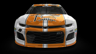 Elliott Unveils New No Mountain Dew Little Caesars Camaro Zl1