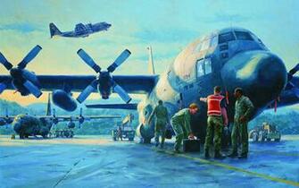 Military Lockheed C Hercules Wallpaper