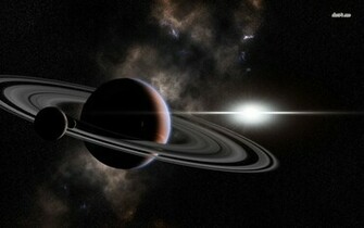 Saturn Wallpaper Space