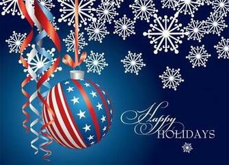 Patriotic Ornament Holidays Happy From Cardsdirect