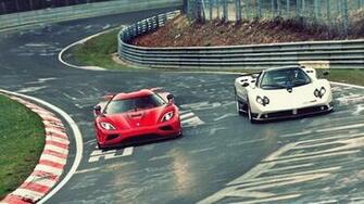Koenigsegg Agera R Wallpaper HD Red Racing