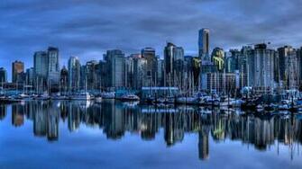 Dusk Edmonton Provincial Capitals Alberta Canada Wallpaper