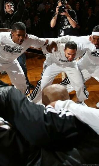 Wallpaper Deron Williams Joe Johnson Basketball