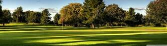Beautiful Golf Course 4k HD Desktop Wallpaper For Wide