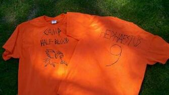 Camp Half Blood T Shirts By Greensaber92