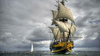 Sailing Ship Wallpaper
