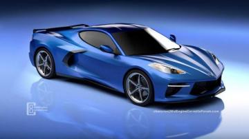 Chevy C8 Corvette Wallpaper