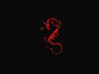 Cool Red Dragon Wallpaper Dark