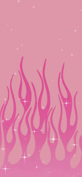 Pink Flames Wallpaper