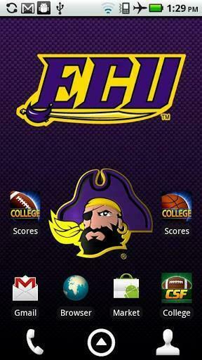 Officially Licensed East Carolina Pirates Live Wallpaper With