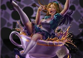 Alice In Wonderland Computer Wallpaper Desktop Background