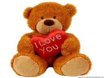 Happy Teddy Day Bear HD Wallpaper And Quotes