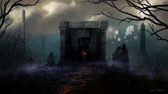 Cemetery HD Wallpaper Background Image