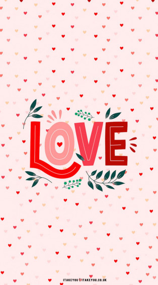 Cute Valentine S Day Wallpaper Ideas Love Letters In Pink