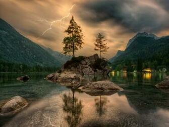 Nature Scenery Photo Manipulaion Stock Photos