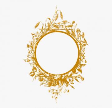 Circle Desktop Wallpaper Computer Icons Flower Gold Vector Png