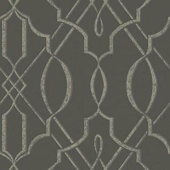 Design Wallpaper Gray Double Roll Contemporary