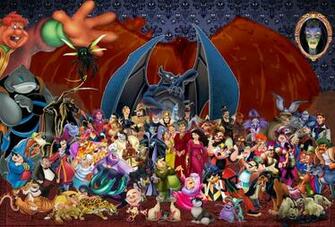 Disney Villains Wallpaper By Disneyfreak19