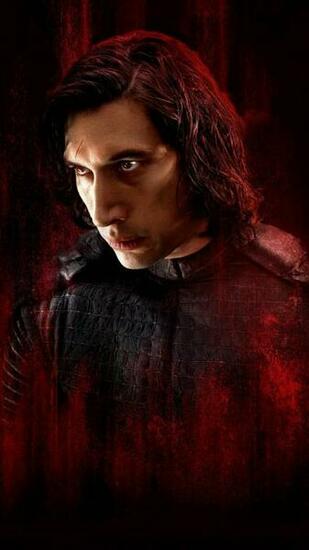 Adam Driver As Kylo Ren In Star Wars The Last Jedi
