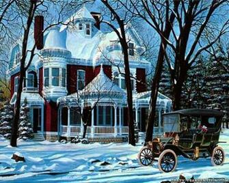 Old Fashioned Vintage Christmas Wallpaper Crazy Frankenstein