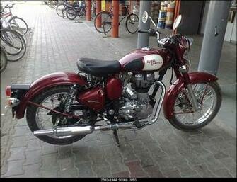 Royal Enfield Classic Silver Wallpaper