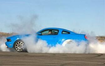 Mustang Burnout Wallpaper Gt