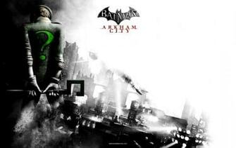 Riddler Batman Arkham City Wallpaper Zones