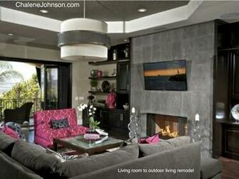 Hot Pink Grey The Ceiling Is A Faux Wallpaper That Looks Like