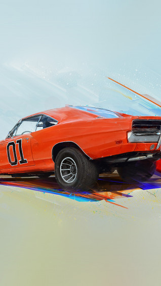 General Lee Car Wallpaper