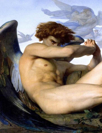 Fallen Angel Painting Arte De Anjo Ca Do Pinturas