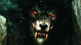Werewolf Wallpaper Digital Art