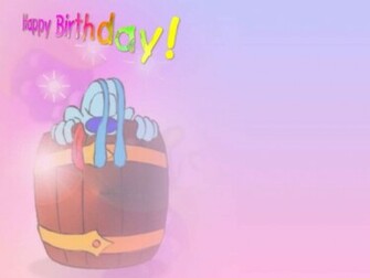 BirtHDay Background Powerpoint Wallpaper Happy