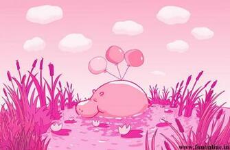 Cute Hippo Wallpaper