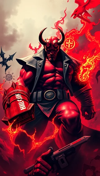Hellboy Wallpaper For Phones